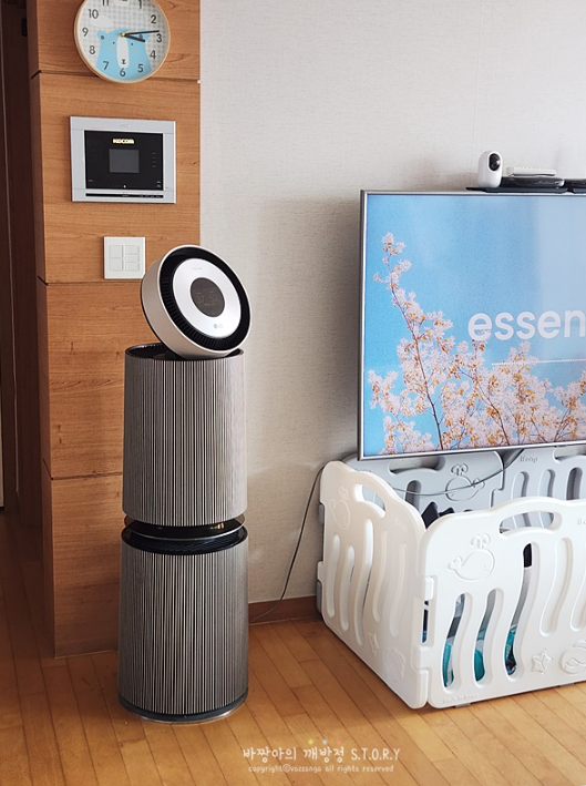퓨리케어 360도 공기청정기, 케어 서비스 받고 속 시원해진  후기