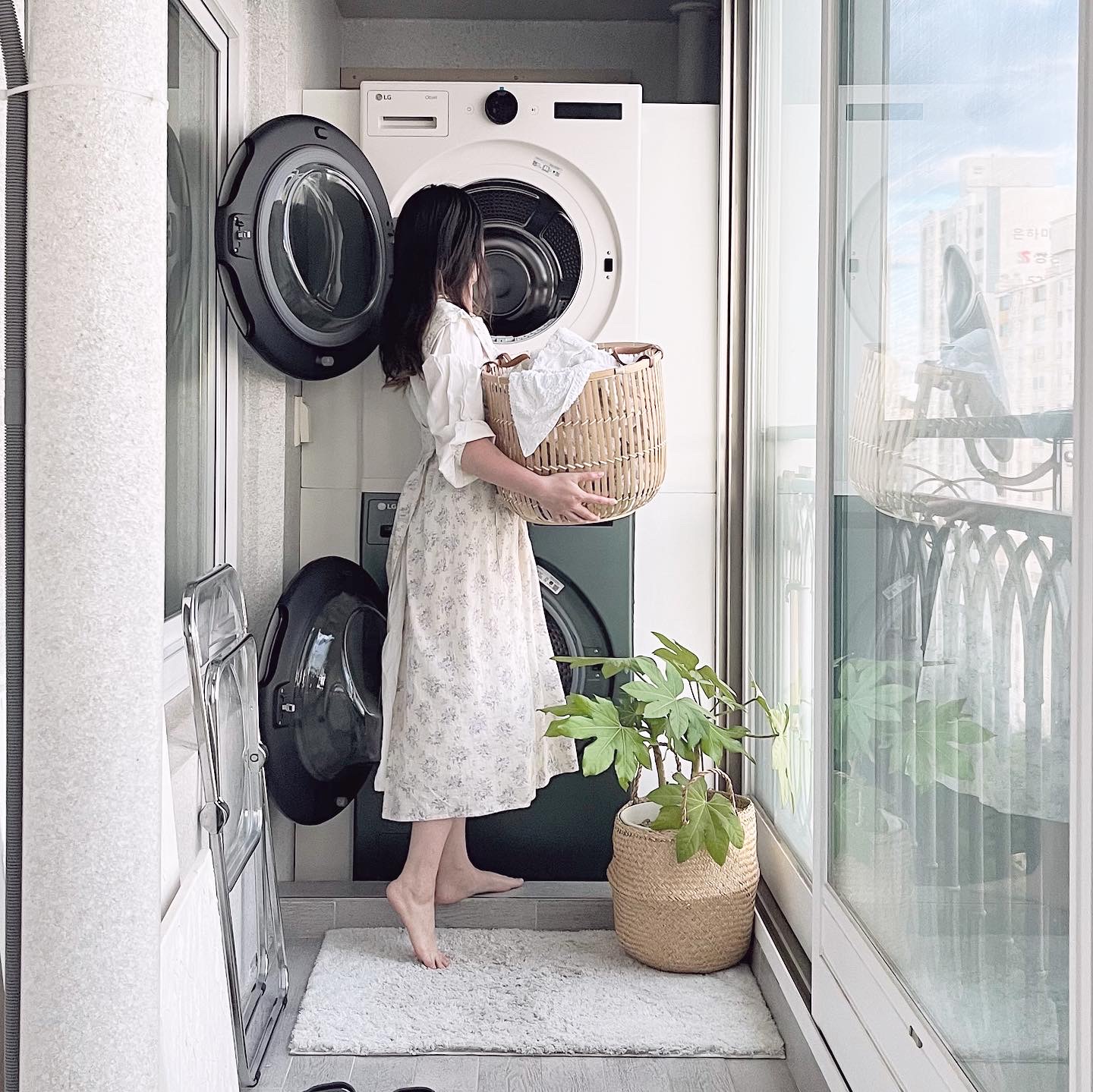 없으면 못사는 오브제컬렉션 세탁기,건조기 ❤️