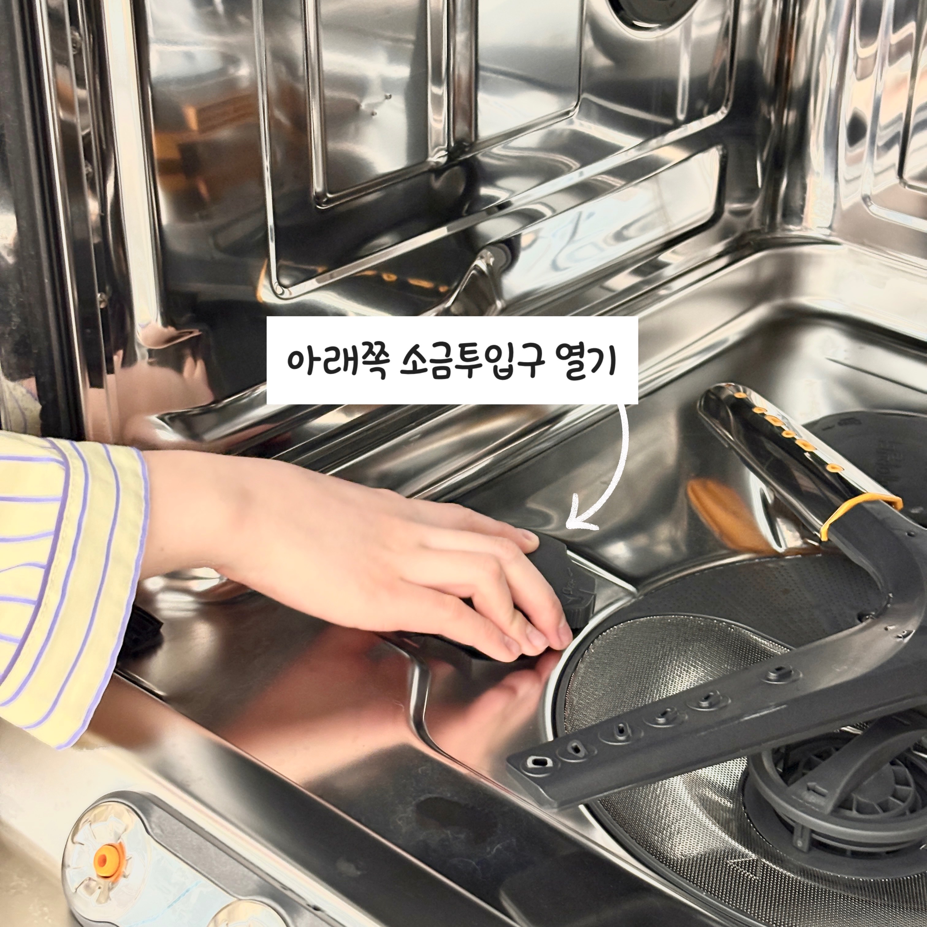 JAMMY 있는 식기세척기 관리 꿀 TIP! (소금 & 린스)
