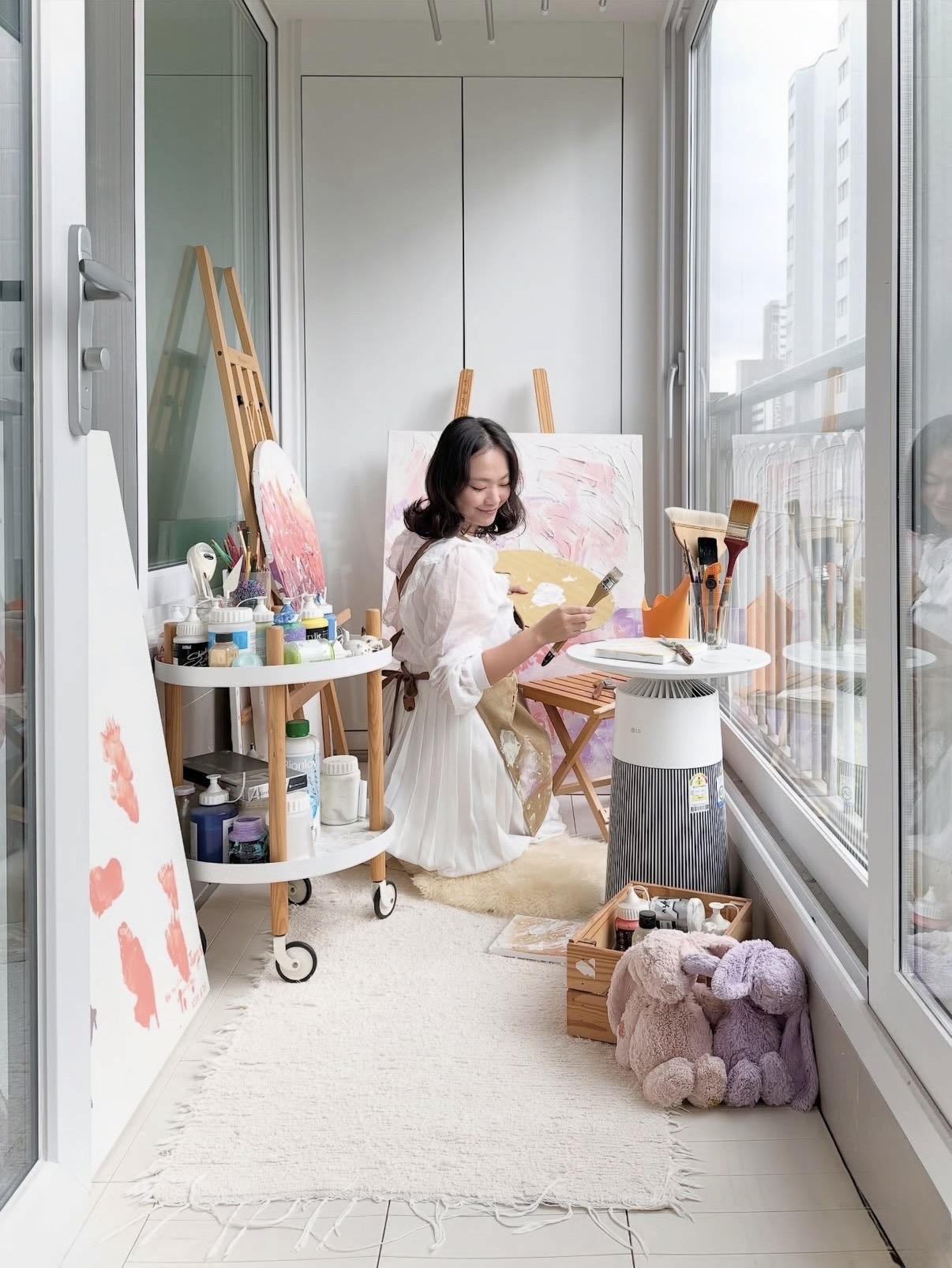 에어로 퍼니처 조명기능 알고 있었어요?! 