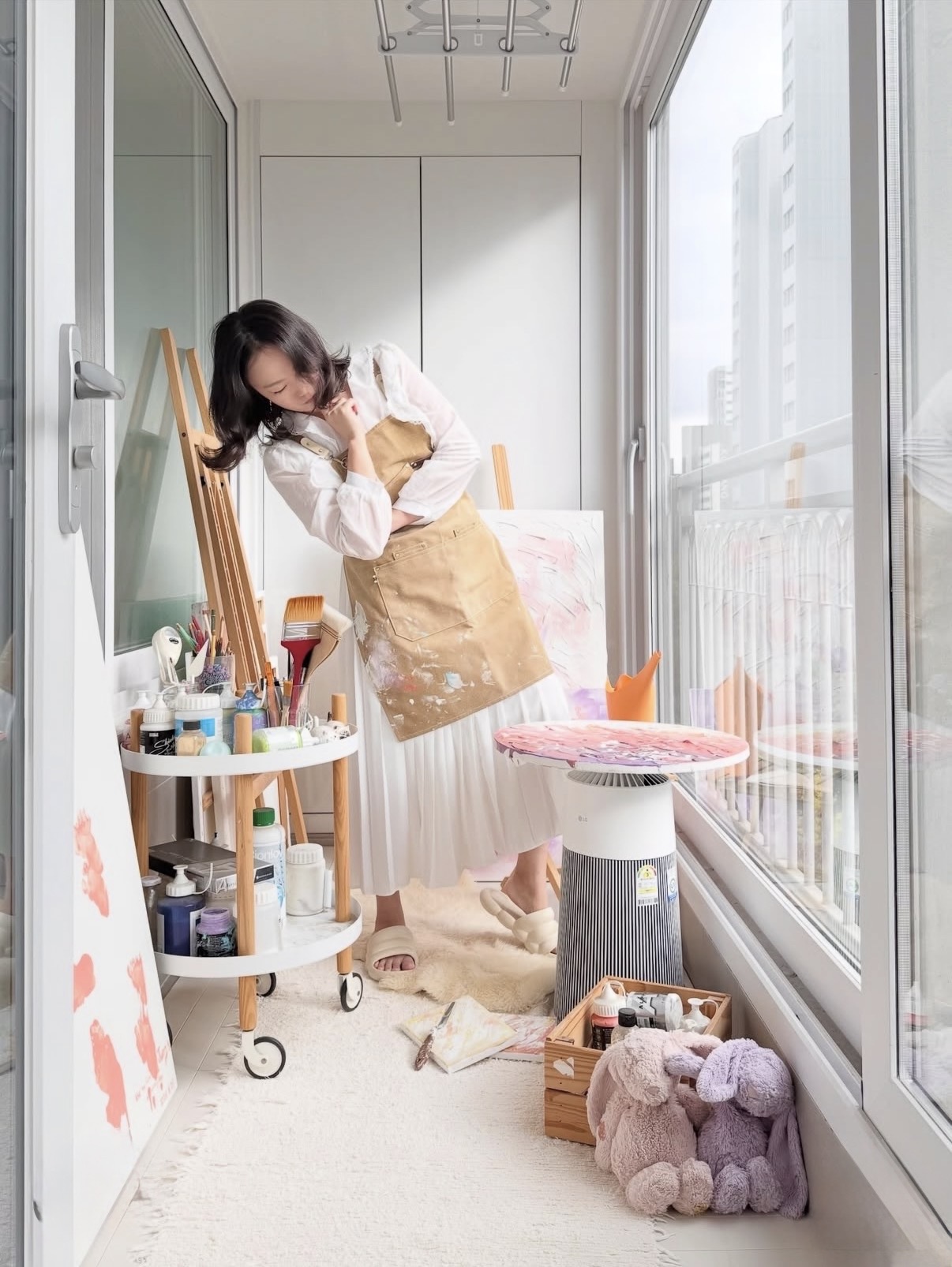 에어로 퍼니처 조명기능 알고 있었어요?! 