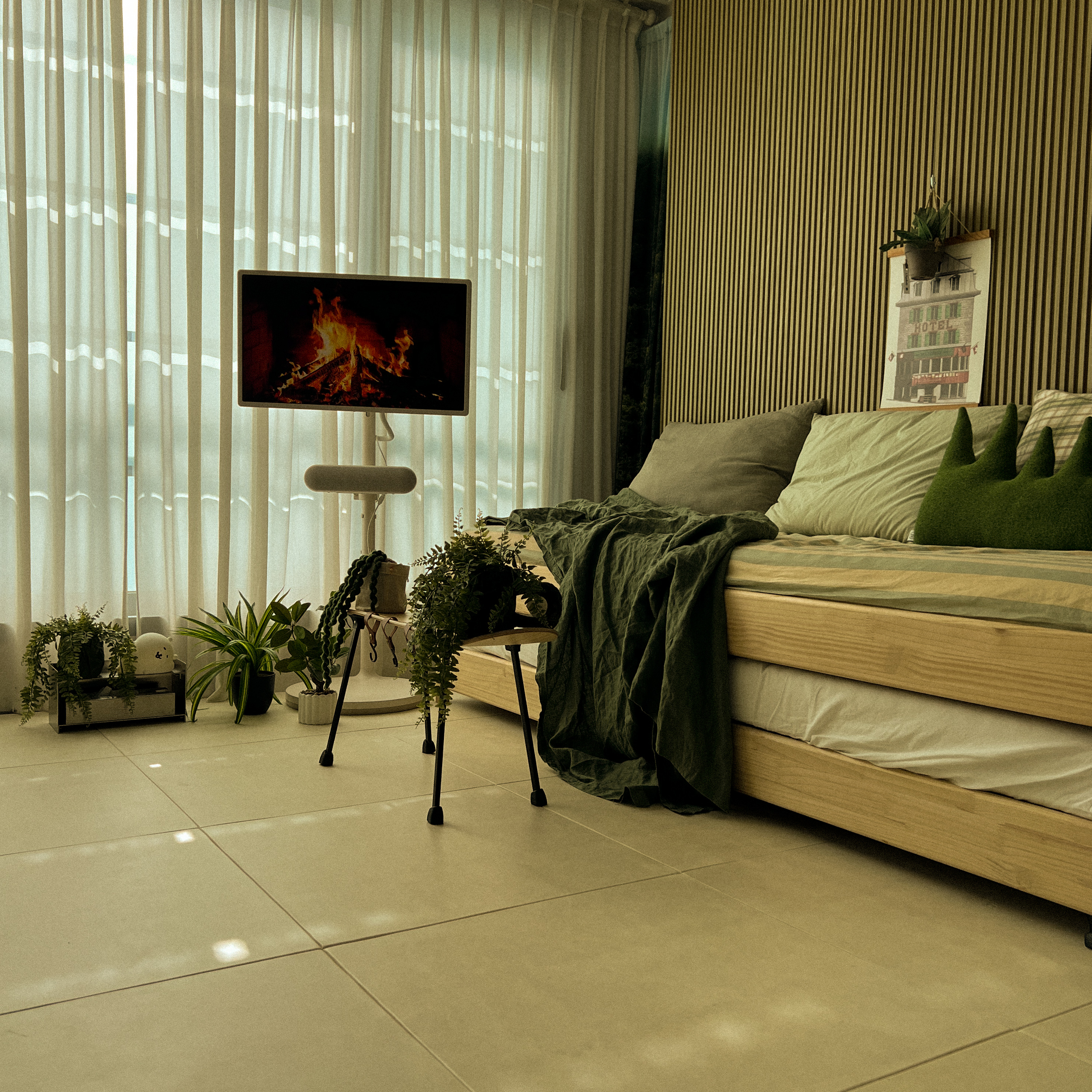 오늘은 집에서 캠핑 가는 날