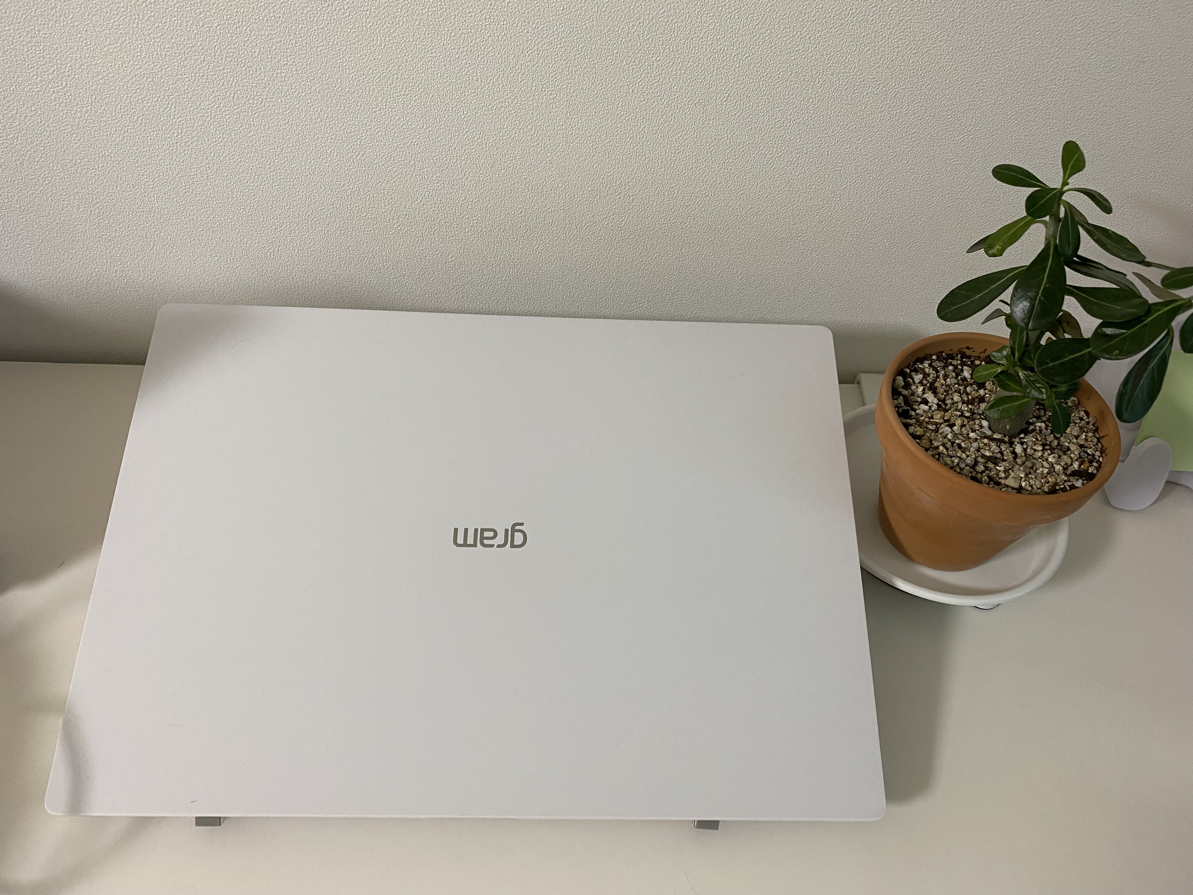 가볍게 펼친 17인치 그램프로